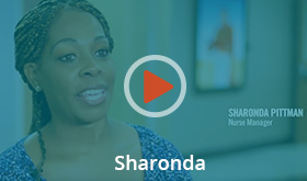 Watch our video: SSM Health Oklahoma nursing employee testimonial: Sharonda, Nurse Manager